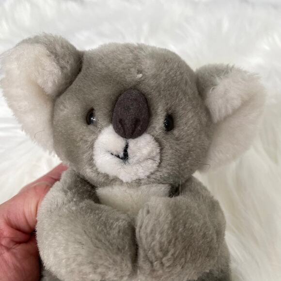 Dakin Koala Bear Plush 6" Vintage 1986 Mini Gray Stuffed Animal Korea Toy RARE - Picture 8 of 12